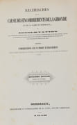 NOUVELLES RECHERCHES SUR LES ENCOMBREMENTS TOUJOURS CROISSANTS DE LA GARONNE INFÉRIEURE ET DE LA GIRONDE, particulièrement relatives à la portion de leur lit qui longe les côtes du Médoc; adressées, le 24 août 1840, à M. le Préfet de la Gironde, qui les a transmises à M. le Ministre des Travaux Publics ; suivies d'une deuxième édition des Recherches sur la cause de ces Encombrements, imprimées en 1824, qui donnèrent lieu à l'importante décision prise en 1825 par le conseil général des ponts et chaussées, et précédées de deux plans topographiques et d'un sommaire. par VIVENS (Vicomte de). - Image 3