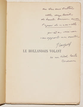 LE HOLLANDAIS VOLANT.. CAYROL (Jean)