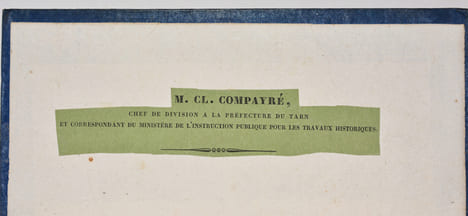 HISTOIRE DU PAYS CASTRAIS. [2 volumes].. MARTURÉ (B.-A.).