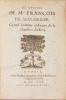 LES OEUVRES de Mre François de Malherbe, Gentil-homme ordinaire de la chambre du Roy.. MALHERBE (François de). 