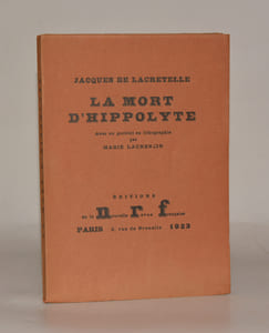 LA MORT D'HIPPOLYTE avec un portrait en lithographie par Marie Laurencin.. 