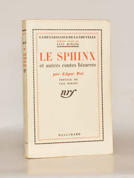 LE SPHINX ET AUTRES CONTES BIZARRES traduits par Marie Bonaparte, Matila C. Ghyka et Maurice Sachs. Préface de Paul Morand.. POË (Edgar) - MORAND ...