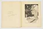 CHANSONS NOUVELLES suivies d'un conte inachevé avec trois dessins de Georges Malkine.. MARC (Fernand).