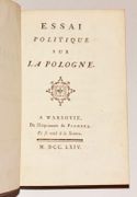 ESSAI POLITIQUE SUR LA POLOGNE. par [CASTÉRA (Louis-Adrien du Perron de)]. - Image 2