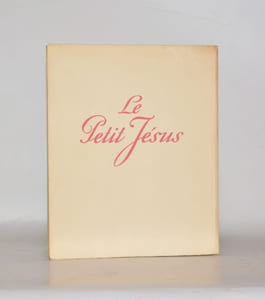 LE PETIT JÉSUS. Cinq eaux-fortes de Mariette Lydis. 