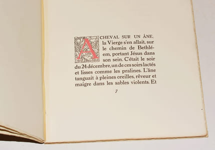 LE PETIT JÉSUS. Cinq eaux-fortes de Mariette Lydis. 