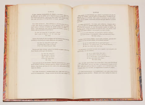 MONUMENS [MONUMENTS] DE LA LITTÉRATURE ROMANE, publiés sous les auspices de l'Académie des Jeux Floraux [etc.]. "Las flors del Gay Saber, estier ...