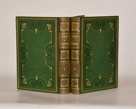 FABLES. [2 volumes].. LA FONTAINE (Jean de).