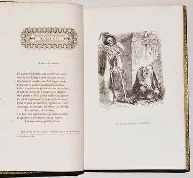 FABLES. [2 volumes].. LA FONTAINE (Jean de).