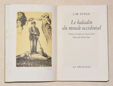 LE BALADIN DU MONDE OCCIDENTAL [The Playboy of the Western World]. Traduit de l’anglais par Fouad El-Etr.. SYNGE (J.M.). 