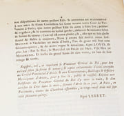 ÉDIT DU ROI, qui ordonne que les Habitans de la Ville de Pernes seront régis par la Coutume générale de l'Artois. par LOUIS XVI - LEBRET - MIROMESNIL (Hue de). - Image 3