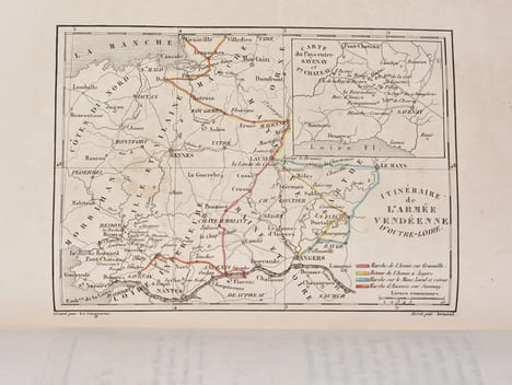 HISTOIRE DES GUERRES DE LA VENDÉE depuis 1792 jusqu'en 1796.. MORTONVAL [pseudonyme d’Alexandre FURCY GUESDON (1780-1856)].