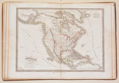 ATLAS CLASSIQUE DE LA GÉOGRAPHIE ANCIENNE ET MODERNE, à l'usage des Collèges et des Pensions, pour servir à l'étude de la Géographie et de l'Histoire, corrigé et augmenté par M. Monin.