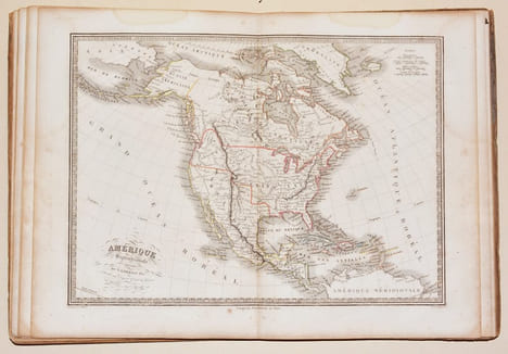 ATLAS CLASSIQUE DE LA GÉOGRAPHIE ANCIENNE ET MODERNE, à l'usage des Collèges et des Pensions, pour servir à l'étude de la Géographie et de l'Histoire, ...