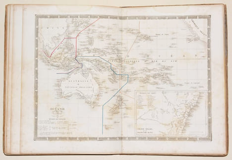 ATLAS CLASSIQUE DE LA GÉOGRAPHIE ANCIENNE ET MODERNE, à l'usage des Collèges et des Pensions, pour servir à l'étude de la Géographie et de l'Histoire, ...