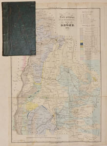 STATISTIQUE MINÉRALOGIQUE DU DÉPARTEMENT DE LA DRÔME ou Description géologique des terrains qui constituent ce département, avec l'indication des mines, des carrières et en général de tous les gîtes de minéraux utiles qui s'y trouvent contenus, ouvrage accompagné d'une Carte Géologique.
