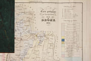 STATISTIQUE MINÉRALOGIQUE DU DÉPARTEMENT DE LA DRÔME ou Description géologique des terrains qui constituent ce département, avec l'indication des mines, des carrières et en général de tous les gîtes de minéraux utiles qui s'y trouvent contenus, ouvrage accompagné d'une Carte Géologique. par GRAS (Scipion). - Image 3
