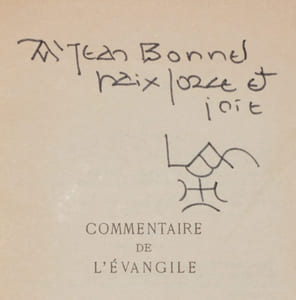 COMMENTAIRE DE L'ÉVANGILE.