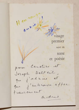 VISAGE PREMIER. Suivi de TERRE ET POÉSIE.. CHEDID (Andrée).