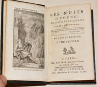 LES NUITS D'YOUNG, traduites de l'anglois par M. Le Tourneur.