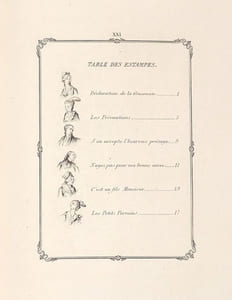 ESTAMPES DE MOREAU LE JEUNE pour le Monument du Costume. [Relié à la suite :] ESTAMPES DE FREUDEBERG POUR LE MONUMENT DU COSTUME gravées par DUBOUCHET.