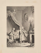 ESTAMPES DE MOREAU LE JEUNE pour le Monument du Costume. [Relié à la suite :] ESTAMPES DE FREUDEBERG POUR LE MONUMENT DU COSTUME gravées par DUBOUCHET. par [FREUDEBERG (Sigismond)]. - Image 4