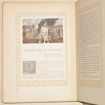 LE ROMAN DE TRISTAN ET YSEUT renouvelé par Joseph Bédier.. BÉDIER (Joseph).