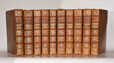 HISTOIRE GÉNÉRALE D'ESPAGNE, traduite de l'espagnol de Jean de Ferreras ; enrichie de Notes historiques & critiques, de Vignettes en taille-douce, & de Cartes Géographiques par M. d'Hermilly. [10 volumes].