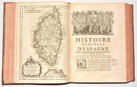 HISTOIRE GÉNÉRALE D'ESPAGNE, traduite de l'espagnol de Jean de Ferreras ; enrichie de Notes historiques & critiques, de Vignettes en taille-douce, & ...