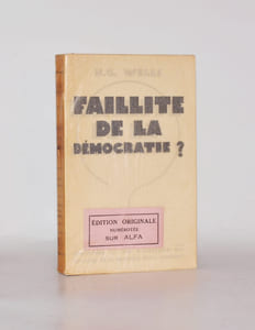 FAILLITE DE LA DÉMOCRATIE ? (After Democracy...). Traduit de l'anglais par Henri Thies.