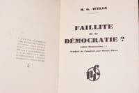 FAILLITE DE LA DÉMOCRATIE ? (After Democracy...). Traduit de l'anglais par Henri Thies.
