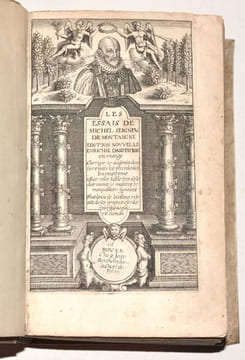 LES ESSAIS de Michel Seigneur de Montaigne. Édition nouvelle enrichie danotations en marge / Corrigée et augmentée dun tiers outre les precedentes ...