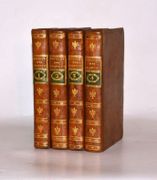 HISTOIRE DES AVENTURIERS FLIBUSTIERS qui se sont signalés dans les Indes ; contenant ce qu'il y a de plus remarquable, avec la vie, les moeurs & les coutumes des Boucaniers, & des habitans de S. Domingue & de la Tortuë ; une description exacte de ces lieux, & un état des Offices, tant Ecclésiastiques que Séculiers, & ce que les grands Princes de l'Europe y possèdent. [Suivi de :] HISTOIRE DES AVENTURIERS FLIBUSTIERS qui se sont signalés dans les Indes ; contenant le Journal du Voyage fait à la Mer du Sud [par le Sieur Raveneau de Lussan] - HISTOIRE DES PIRATES ANGLOIS depuis leur Establissement dans l'Isle de la Providence jusqu'à présent, contenant toutes leurs Aventures, Pirateries, Meurtres, Cruautés, Excès, &c. avec la vie et les aventures de deux Femmes Pirates, Marie Read et Anne Bonny, et un Extrait des Lois & des Ordonnances concernant la Piraterie. Traduites de l'anglois, du capitaine Charles Johnson. [4 volumes]. par OEXMELIN ou EXQUEMELIN (Alexandre-Olivier) - RAVENEAU DE LUSSAN (Jacques) - DEFOE (Daniel) - MIST (Nathaniel) - JOHNSON (Charles).