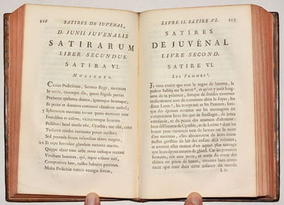 SATIRES DE JUVÉNAL, traduites par M. Dusaulx.