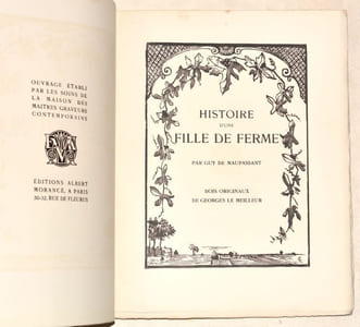 HISTOIRE D'UNE FILLE DE FERME.