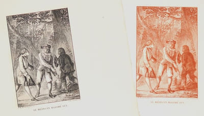 SUITES POUR ILLUSTRER LES OEUVRES DE MOLIÈRE.
