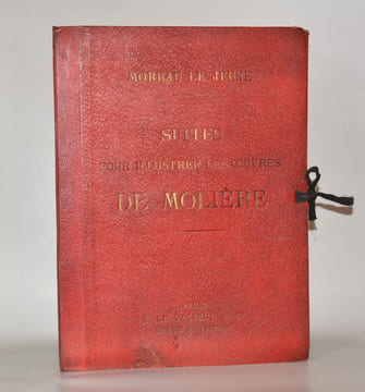 SUITES POUR ILLUSTRER LES OEUVRES DE MOLIÈRE.. [MOLIÈRE]. 