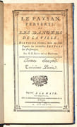 LE PAYSAN PERVERTI, ou Les Dangers de la ville. [4 volumes]. par RESTIF [RÉTIF] DE LA BRETONNE (Nicolas Edme). - Image 4