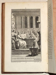 LES VIES DES HOMMES ILLUSTRES, traduites du grec par Amyot, Grand-Aumônier de France ; avec des Notes et des Observations, par MM. Brotier et Vauvilliers - OEUVRES MORALES - OEUVRES MÊLÉES. [25 volumes].