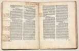 COMPENDIUM THEOLOGICAE VERITATIS.. [INCUNABLE]. ALBERTUS MAGNUS - ALBERT LE GRAND - RIPELIN (Hugues) - Hugues de STRASBOURG - Hugo RIPILINUS ...