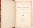 COUTUMES DE TOULOUSE publiées d'après les manuscrits 9187 et 9993 fonds latin de la Bibliothèque nationale.. TARDIF (Adolphe).