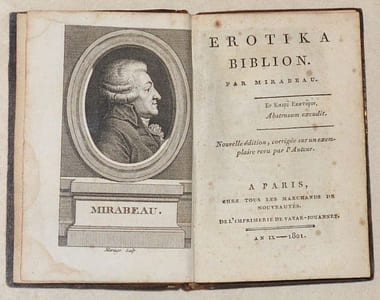 EROTIKA BIBLION. Nouvelle édition, corrigée sur un exemplaire revu par l'auteur.