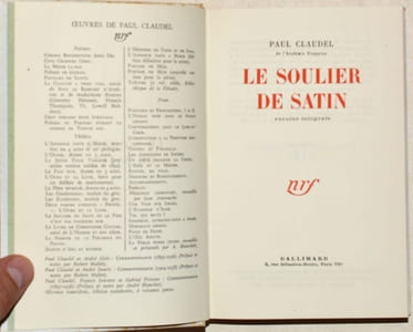 LE SOULIER DE SATIN. Version intégrale.