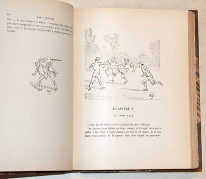 PARIS SPORTIF. Anciens et nouveaux sports. Texte et dessins par CRAFTY. . CRAFTY [Pseudonyme de Victor Gérusez]. 