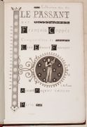 LE PASSANT. Comédie en un acte en vers. par COPPÉE (François). - Image 2