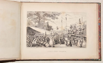 LE COMIC-ALMANACH POUR 1842. Douze eaux-fortes de Trimolet.