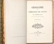 GÉOGRAPHIE DE GRÉGOIRE DE TOURS, DE FRÉGÉDAIRE ET DE LEURS CONTINUATEURS. par JACOBS (Alfred). - Image 2