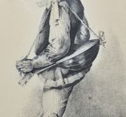 JOUEUR DE MANDOLINE. par JOB [Jacques ONFROY DE BRÉVILLE (1858-1931), dit]. - Image 3