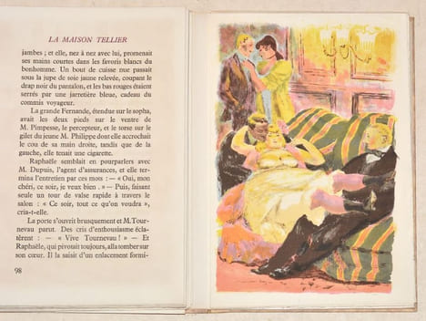 LA MAISON TELLIER.. MAUPASSANT (Guy de.).