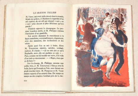 LA MAISON TELLIER.. MAUPASSANT (Guy de.).